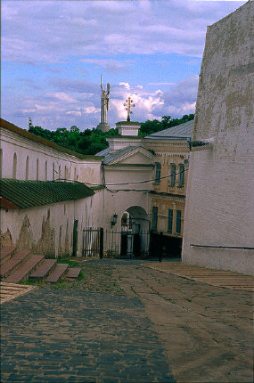 Inside Kyiv Pechersk Lavra Monastery