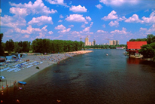 Beaches of Hydropark Island