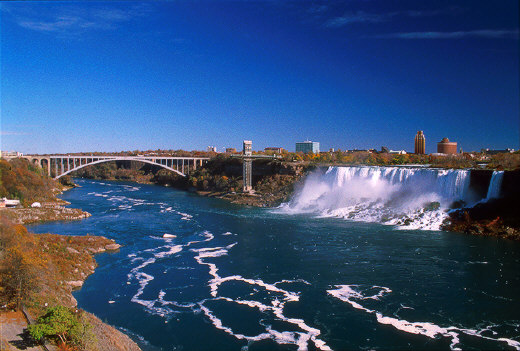 American Falls and bridge