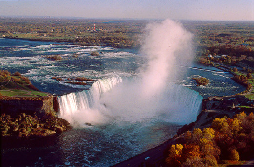 Horseshoe Falls from observation tower