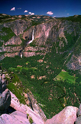 Couple of feet ahead and 3,000 below