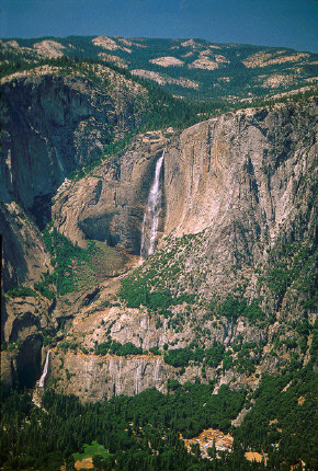 Yosemite Falls from Glacier Point