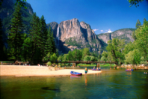 Merced River Beach