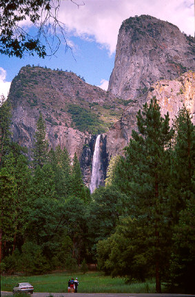 Bridailveil Fall from parking lot