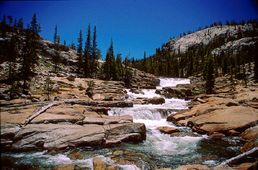 Waterfalls on Tuolumne River