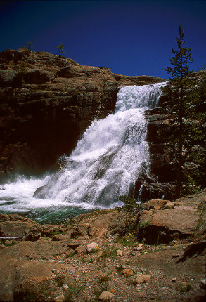 Waterfalls on Tuolumne River